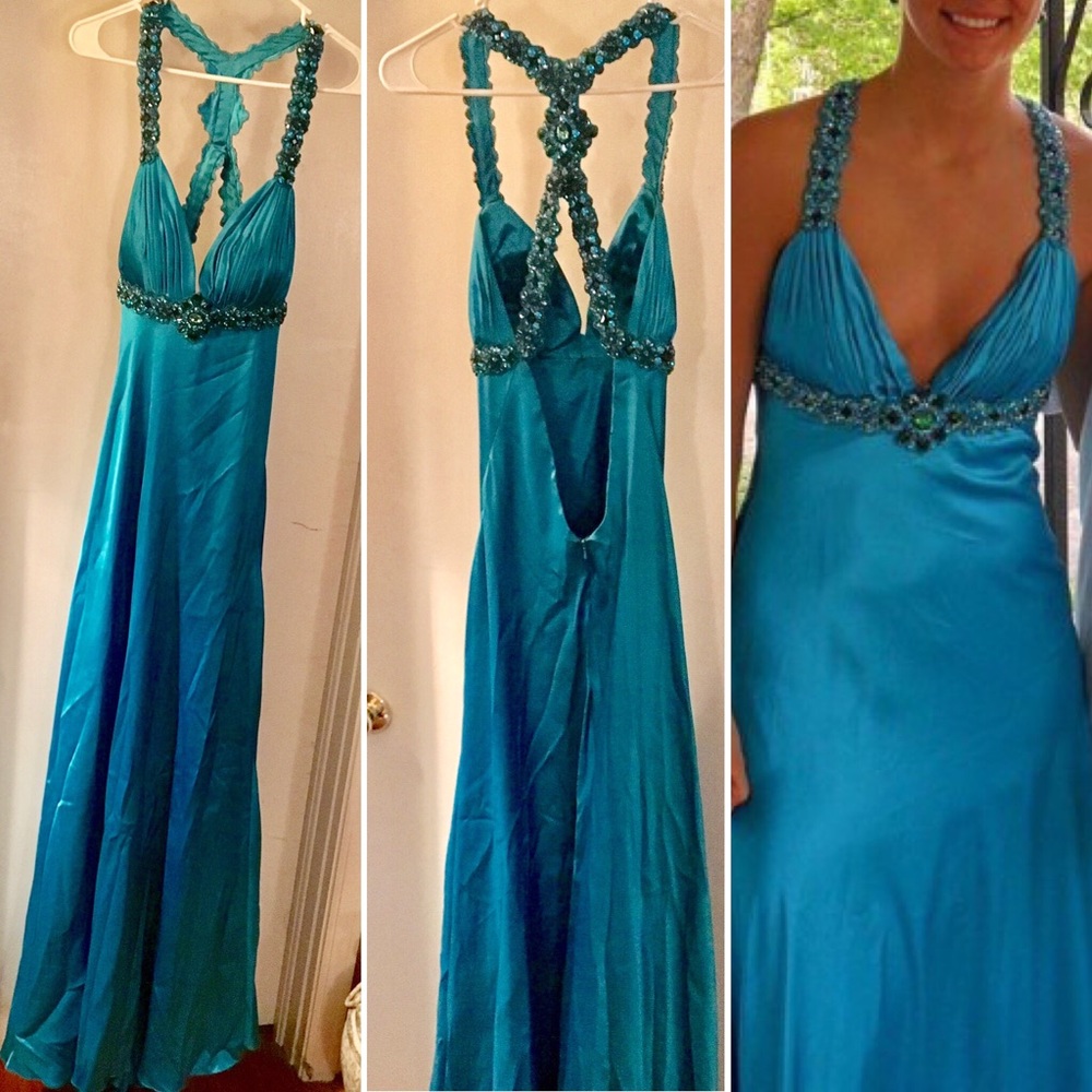 Stunning Blue Prom Dress